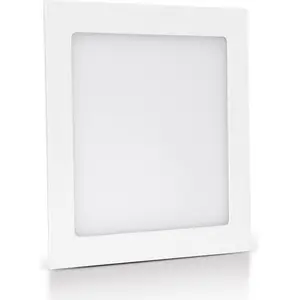 Quadratisches LED-Panel, 170 x 170 mm, 12W, 6000K, kaltweiß, ASLO