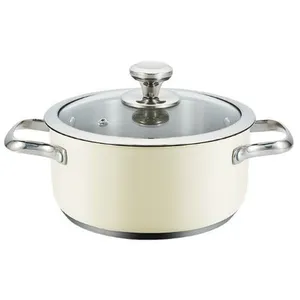Haeger PA-24H.008A, Rund, Allzweckpfanne, Beige, Edelstahl, Edelstahl,... günstig