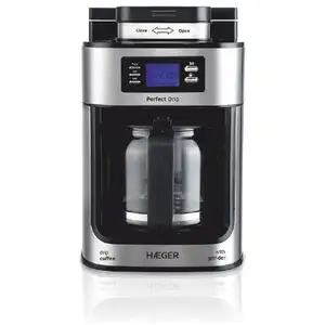 Haeger CM-10B.010A, Filterkaffeemaschine, 1,25 l, Gemahlener Kaffee, 1...