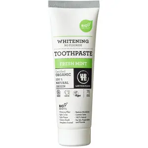4x Urtekram, Zahnpasta, Fresh Mint Whitening (75 ml) günstig