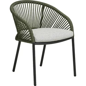 House Nordic Novella, Gepolsterter Sitz, Polyester, Grau, Harte Rücken... günstig
