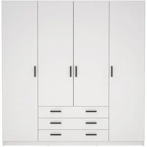 Tvilum, Kleiderschrank, Kleiderschrank Spell B183 (196 x 50 x 201 cm) günstig