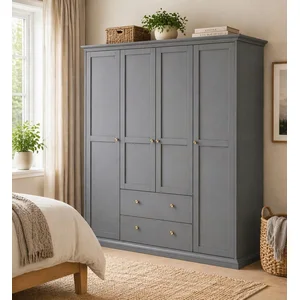 Tvilum Home affaire Kleiderschrank Paris im Landhausstil mit viel Stau... günstig