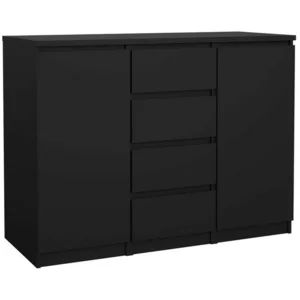 BUT Home affaire Kommode Naia, Sideboard, 4 Schubladen, 2 Türen, Aufbewahrung, grifflose Front, Mit Einlegeböden, modern, skandinavisches Design, in mehrere Farben günstig