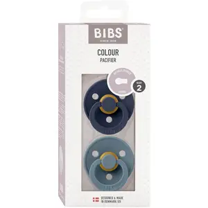 Bibs 2er-Pack Colour Schnuller Latex, 6-18M günstig