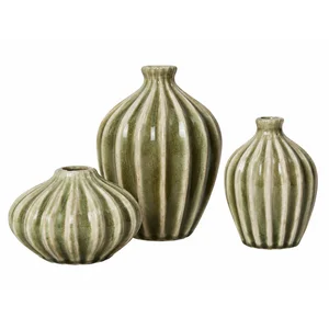Broste Copenhagen Dekovase Amalie Vase Dry Sage Set 3tlg (Dekovasen) günstig