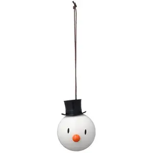 Hoptimist, Christbaumschmuck, Snowman Ornament (1x)