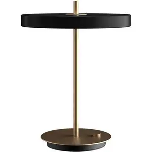 Umage Asteria Tischlampe Schwarz - Kabellos & Wiederaufladbar - Dimmbar - LED-Lampe - Schreibtischlampe - Schwarz günstig