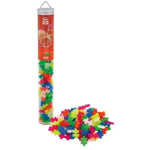 100 Kreativ Bausteine Neon Konstruktionsspielsteine