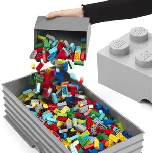 LEGO Schaufel-Set BRICK SCOOPER SET 2-teilig,schwarz & grau