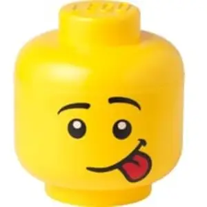 LEGO Storage Head "Silly", groß, Aufbewahrungsbox