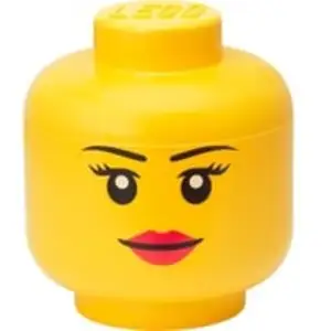 LEGO Iconic Storage Head "Girl", Aufbewahrungsbox