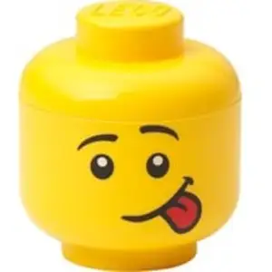 LEGO Storage Head "Silly", mini, Aufbewahrungsbox