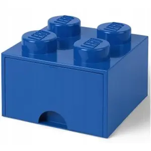 LEGO Brick Drawer 4 blau, Aufbewahrungsbox