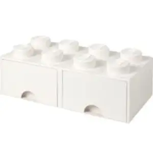 LEGO Brick Drawer 8 weiß, Aufbewahrungsbox