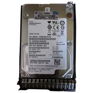 Hpe 870792-001, 300 Gb, 15000 Rpm, 2.5", Sas