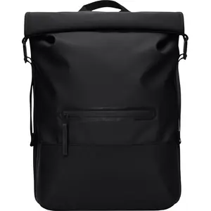 RAINS TRAIL ROLLTOP BACKPACK W3 Schwarz