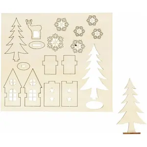 Creativ Company Maak en Versier je Kerst Decoratie Huis günstig