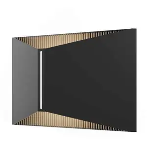 LOOM DESIGN LED-Außenwandleuchte X, schwarz, IP65, Aluminium