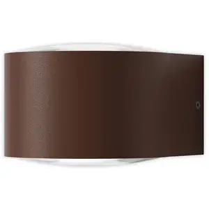 LOOM DESIGN Frey LED-Wandleuchte IP65 2x6W corten