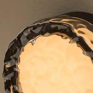 LOOM DESIGN LED-Wandlampe Otto Ice rauchgrau 13cm CCT IP65