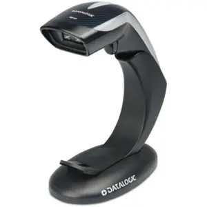 Datalogic Heron Hd3430 2d Scnr USB Kit Stand Blk In Nms In Perp, Barcode Scanner, Schwarz