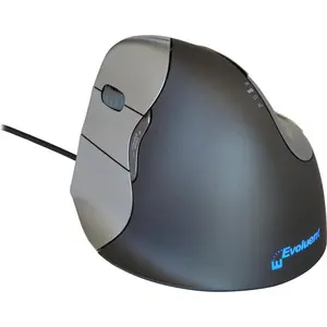 Evoluent VM4L, Linkshändig, Optisch, USB Typ-A, Schwarz