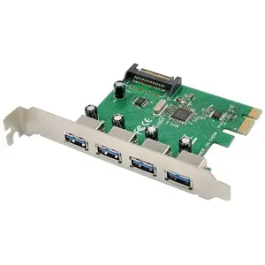 MicroConnect USB 3.0 4 port PCIe card, Kontrollerkarte