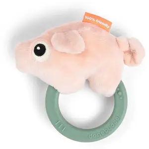 Done By Deer Sensorische Pigee-rassel Mit Beißring günstig