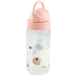 Done By Deer Tiny Farm Flasche Mit Strohhalm günstig