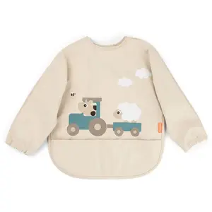 Schnellhefter mit Tasche Baby Done by Deer Tiny farm Beige TU günstig
