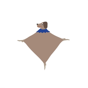 Mini Hund aus Bio-Baumwolle OYOY Living Design 40x40x2 cm