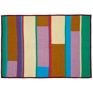 Plaid Hubsch Interior Pavilion Block 140x200 cm günstig