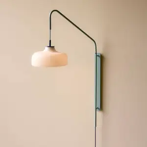 Hubsch HÜBSCH Wandleuchte Current, hellblau, Ausladung 71 cm günstig