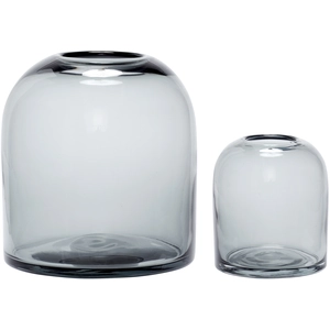 Vasen Hubsch Interior Dome (x2) 12x13/20x21 cm günstig