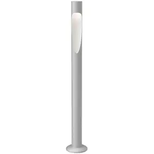 Louis Poulsen Wegeleuchte Flindt, 930, alu, 70 cm, Fuß 24 V