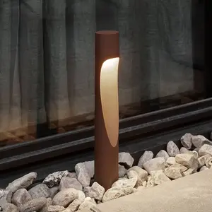 Louis Poulsen Sockellampe Flindt 927 corten 35cm Fuß Adapter