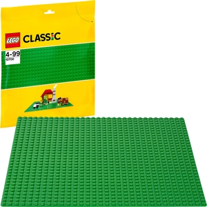 LEGO 10700 Classic Grüne Bauplatte, 25 cm x 25 cm, Lernspielzeug, krea...