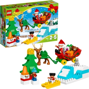 LEGO® DUPLO® Winterspaß mit dem Weihnachtsmann 10837