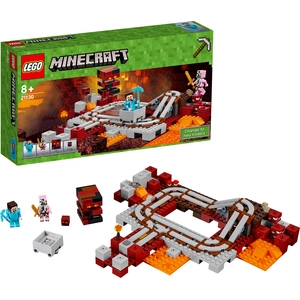LEGO® Minecraft  Die Nether-Eisenbahn 21130