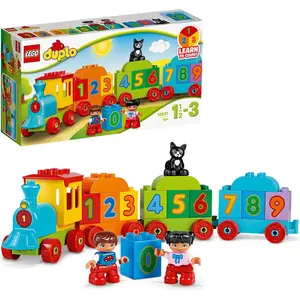 LEGO 10847 DUPLO Zahlenzug, Baby Spielzeug, Zug, Kinderspielzeug ab 1,...