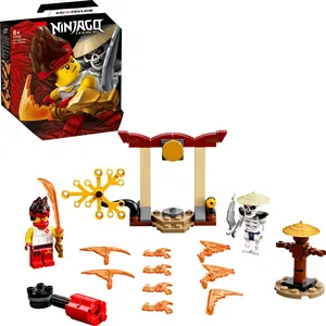 LEGO 71730 NINJAGO Battle Set: Kai vs. Skulkin mit Actionkreisel