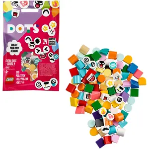 LEGO 41931 DOTS Ergänzungsset Tiergesichter Bastelset für Kinder, Schl...