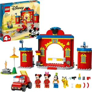 LEGO 10776 Mickey and Friends Feuerwehrstation und Feuerwehrauto