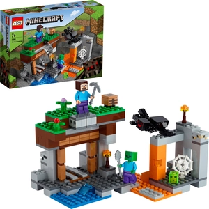 LEGO Minecraft Die verlassene Mine Bauset, Zombiehöhle mit Figuren: Sc...