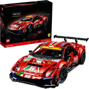 LEGO 42125 Technic Ferrari 488 GTE  AF Corse #51  Supersportwagen, exk...