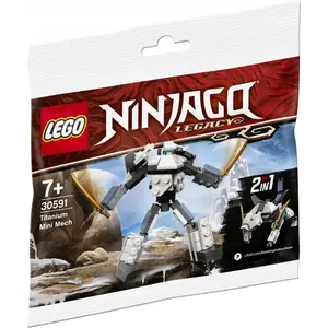 LEGO NINJAGO Titanium Mini Mech 30591, Bausatz, 7 Jahr(e), 77 Stück(e)