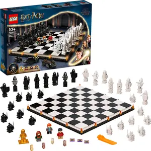 LEGO 76392 Harry Potter Hogwarts Zauberschach Brettspiel, Schach, Spie...
