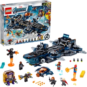 LEGO 76153 Super Heroes Marvel Avengers - Helicarrier Spielzeug mit Ir...