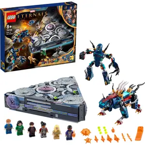 LEGO 76156 Marvel Aufstieg des Domo, Superhelden-Raumschiff